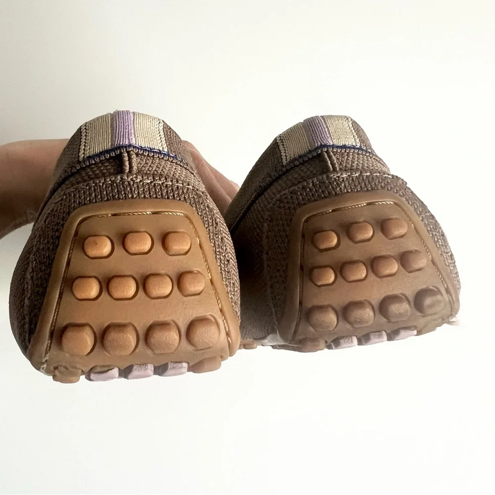 Rothy's The Driving Loafer in Neutral Cool Brown Slip-Ons Mens Size 7.5